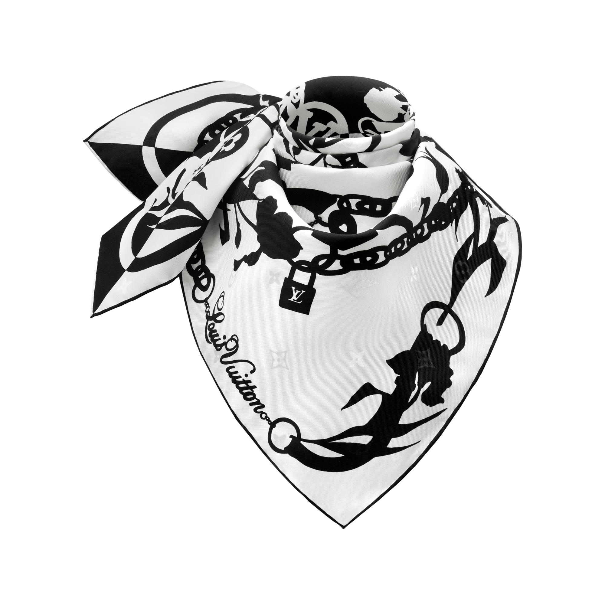 LV Bloom Square 70 S00 - Women - Accessories | LOUIS VUITTON ®